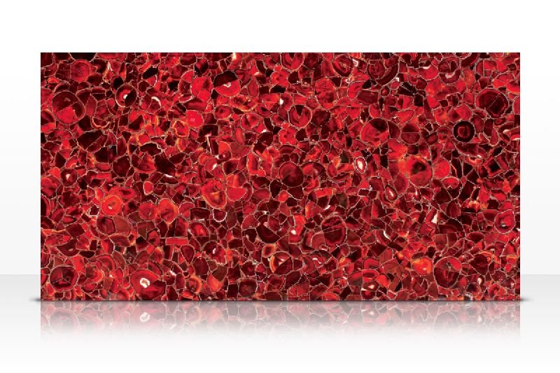 Red Carnelian Gemstone Slab 09
