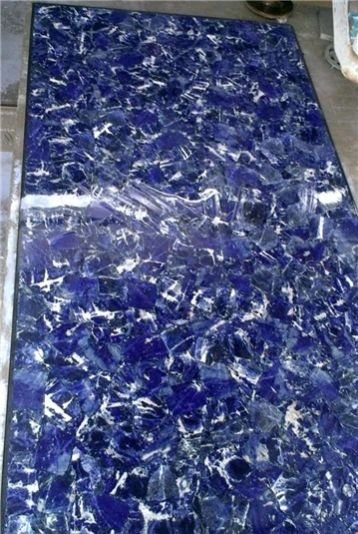 Sodalite Gemstone Slab 03