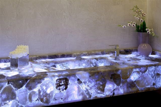 Sodalite Gemstone Slab 04