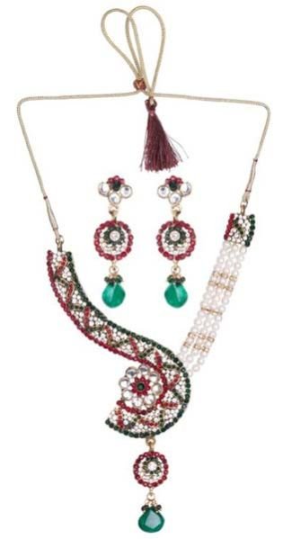 Multi Line Necklace Set 02