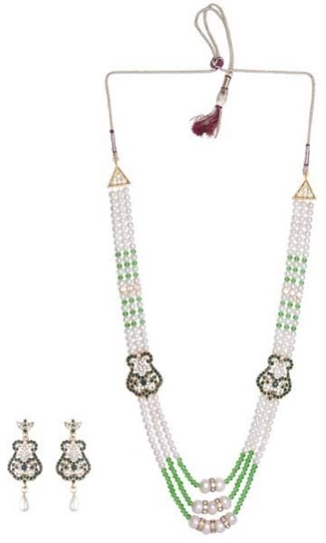 Multi Line Necklace Set 07