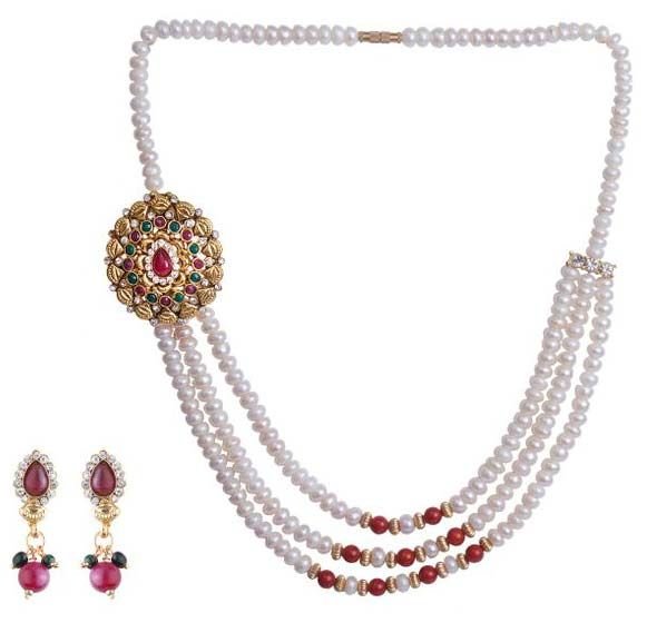 Multi Line Necklace Set 12