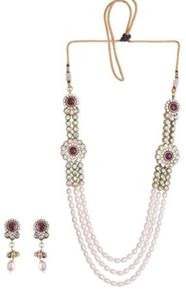 Multi Line Necklace Set 14