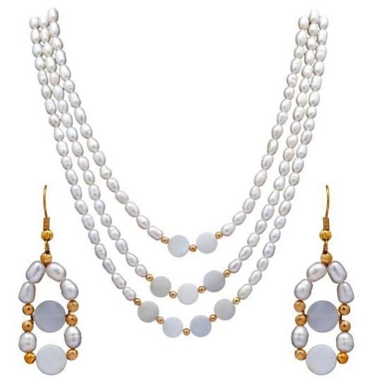 Multi Line Necklace Set 18
