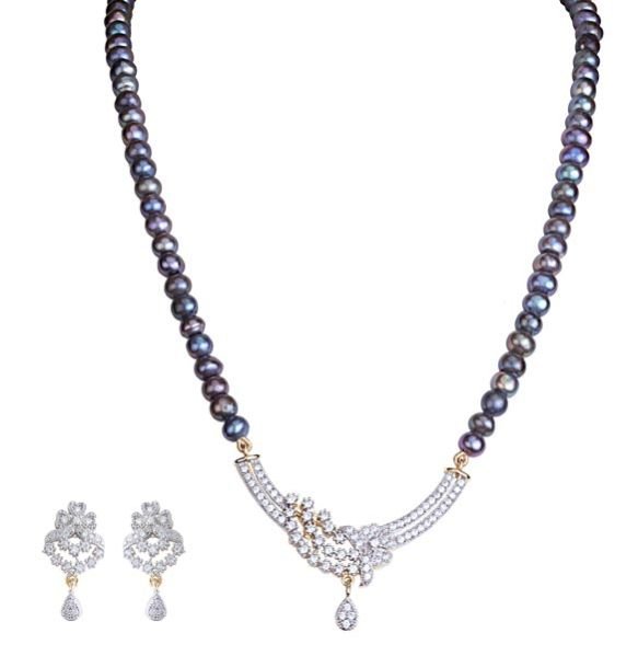 Pearl Mangalsutra Set 03