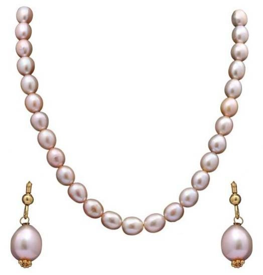 Pearl Necklace Set 01