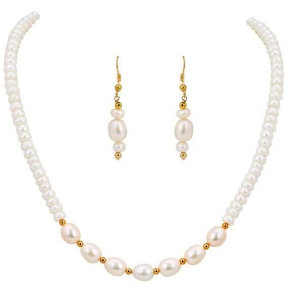 Pearl Necklace Set 05