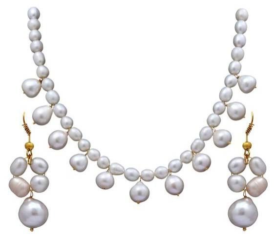 Pearl Necklace Set 06