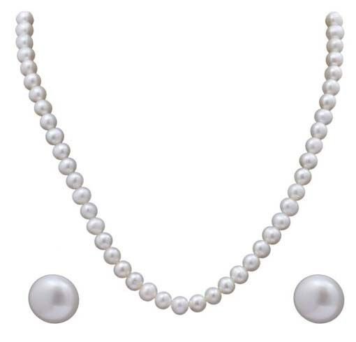Pearl Necklace Set 07