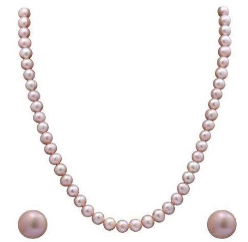 Pearl Necklace Set 08