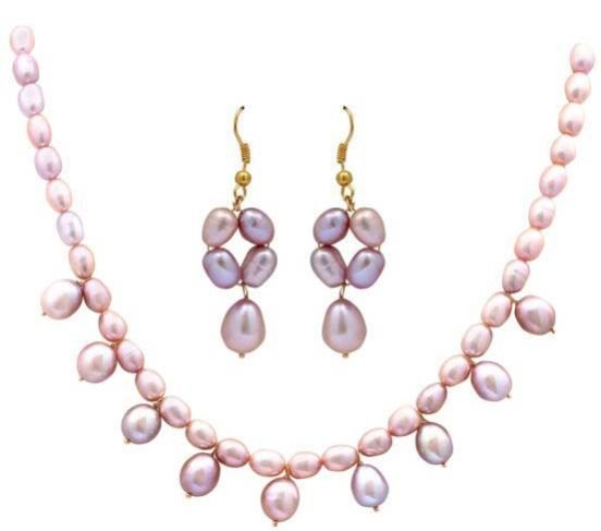 Pearl Necklace Set 11