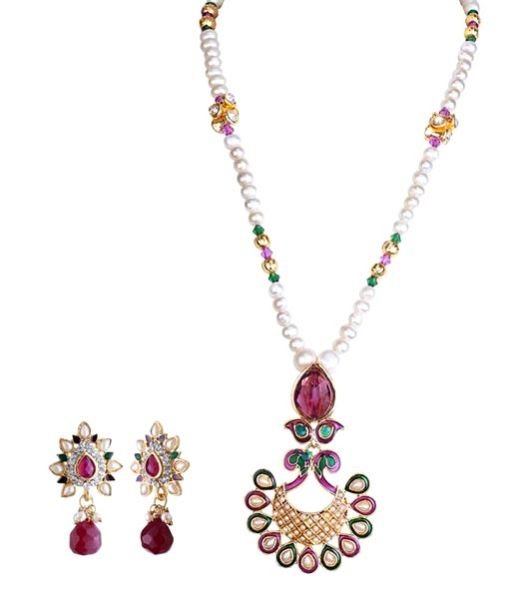 Pearl Pendant Set 01