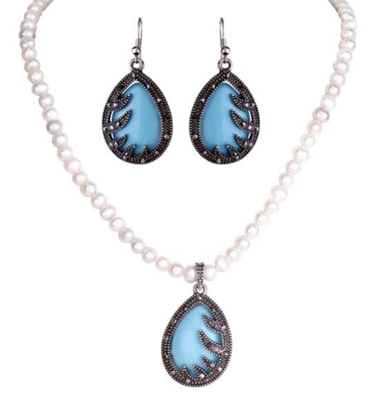 Pearl Pendant Set 03