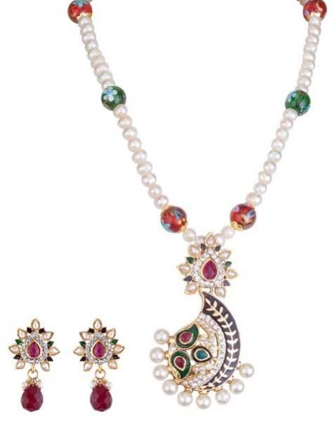 Pearl Pendant Set 07