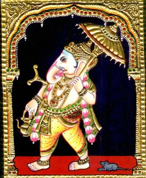 Tanjore Paintings of Ganesha