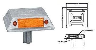 Two Way Reflective Road Stud (HTRS 0003)