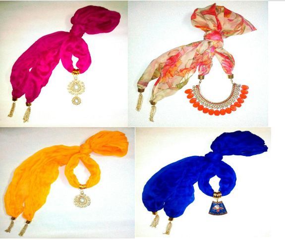 Ladies Jewellery Scarve 05