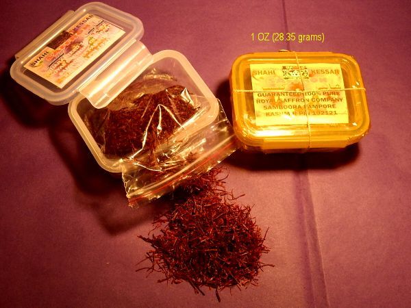 Saffron Packaging Material 01