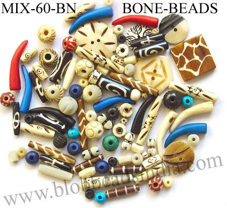 Mix - 60 - BN - Bone Beads