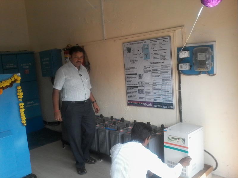 Kaman Road Station 2 kva solar power-pack