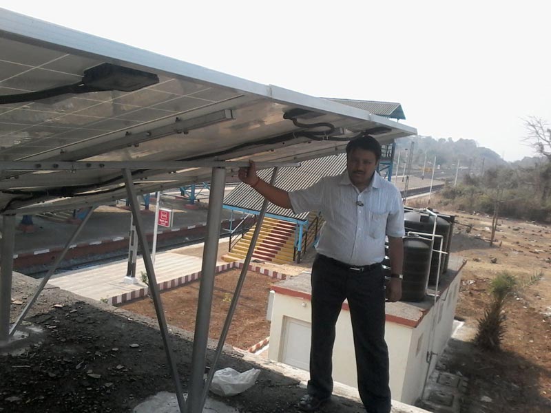 Kaman Road Station 2 kva solar power-pack
