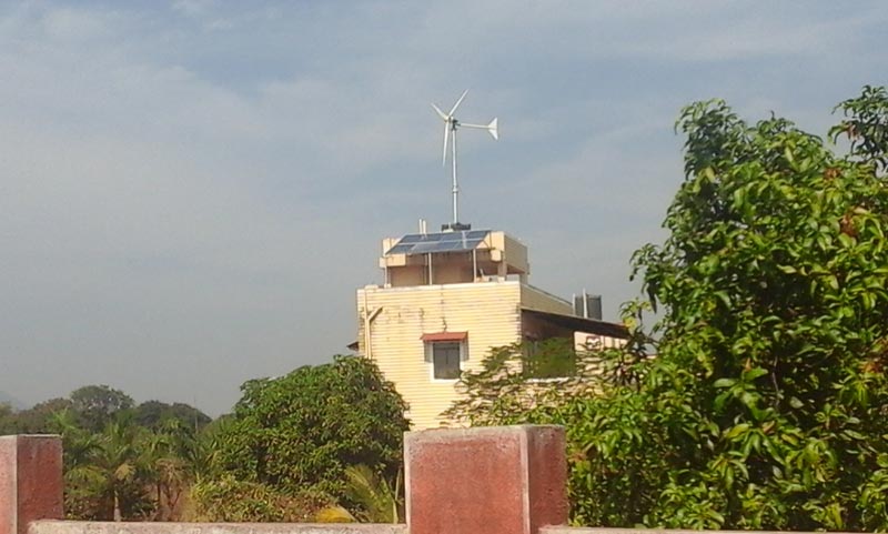 Palghar Wind Power Energy  Installation with Panel