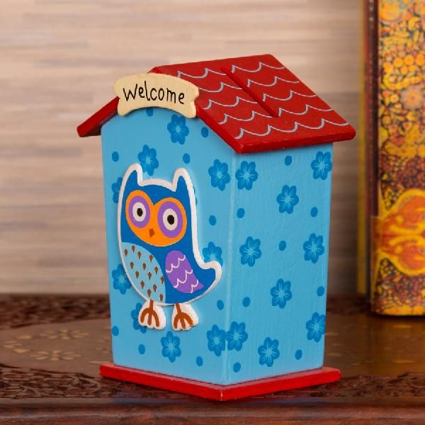 Kalaaplanet Eco-Friendly Hut Shaped Piggy Bank