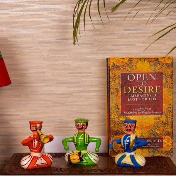 Handmade Wooden Musician Set (KPMSTC05)