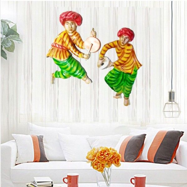Kalaplanet Jashn Bahar Wall Hanging - Set of 2