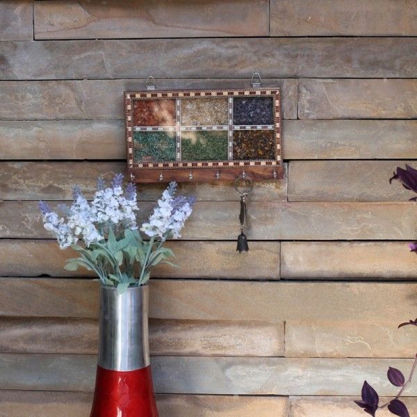 Wooden Key Holder 02