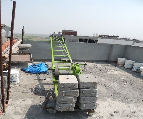 Hanging System for Building Paint Work 01