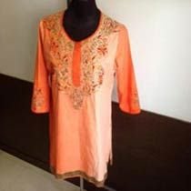 Cotton Embroidered Kurti