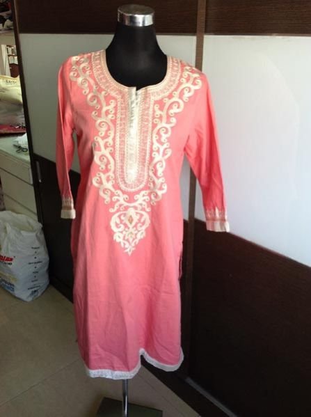 Cotton Embroidered Kurti