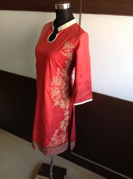 Cotton Embroidered Kurti
