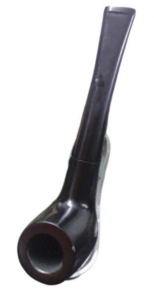 Black Tappered Billiard Cigar Pipe