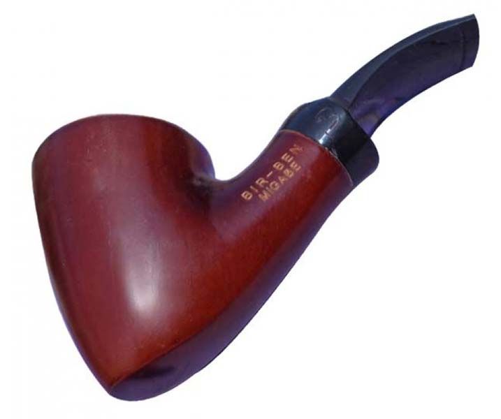 Brown Black Medium Kruger Cigar Pipe