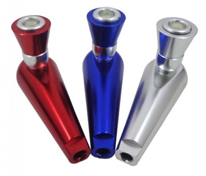 Portable Metallic Vaporizer Pipe