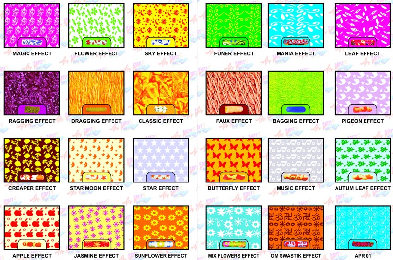 Pattern Paint Rollers 