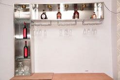 Modern Stainless Steel Rack