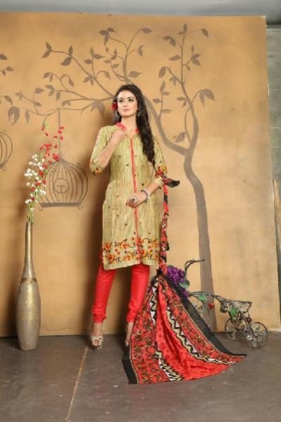 Ladies Salwar Suits Fabric 13