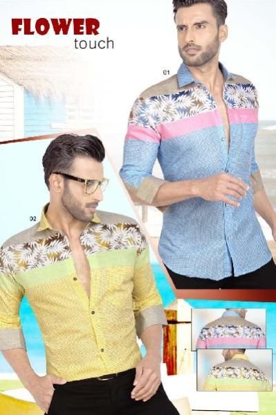 Mens Shirts Fabric 18