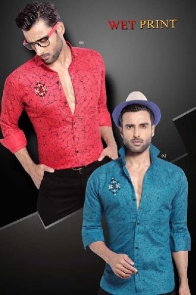 Mens Shirts Fabric 34