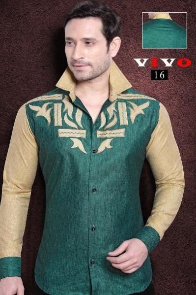 Mens Shirts Fabric 36