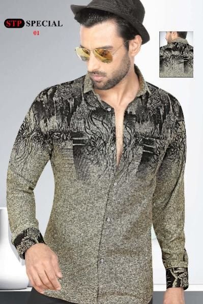 Mens Shirts Fabric 42