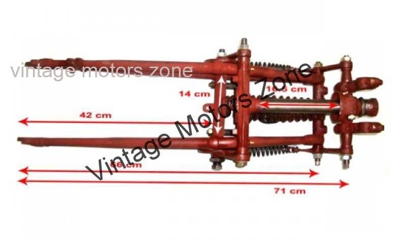 Vintage Motorcycle Fork