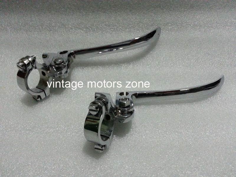 Vintage Motorcycle Handlebar Levers