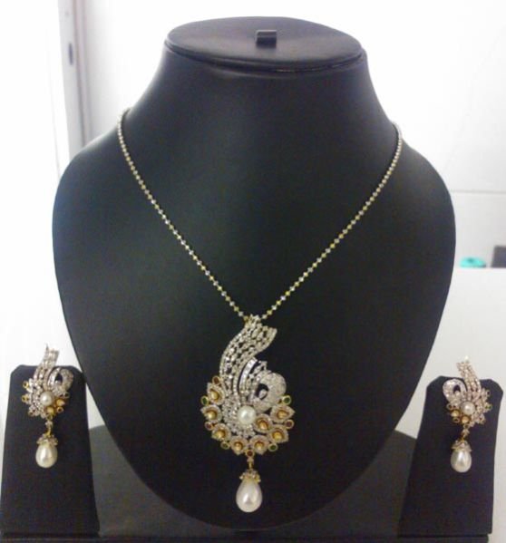 Diamond Pendant Set 02 