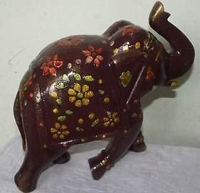 Fiber Elephant Statue