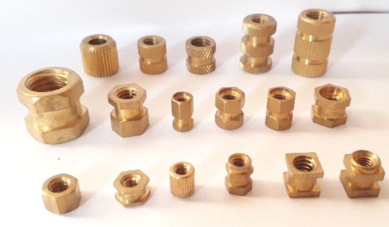 Brass Hex  & Large Insert