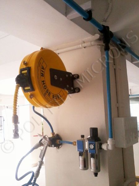 Pneumatic Piping in Aluminium